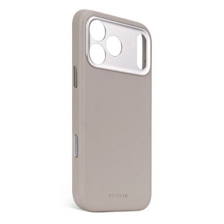 Чехол Decoded Leather Back Cover Mag Case для iPhone 17 Pro Max (D26IPO17PMBC1SY) Solid Clay
