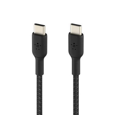 Кабель Belkin BoostCharge Braided USB-C - USB-C 1 м (CAB004BT1MBK) Black