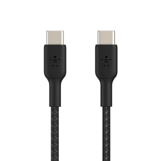 Кабель Belkin BoostCharge Braided USB-C - USB-C 1 м (CAB004BT1MBK) Black