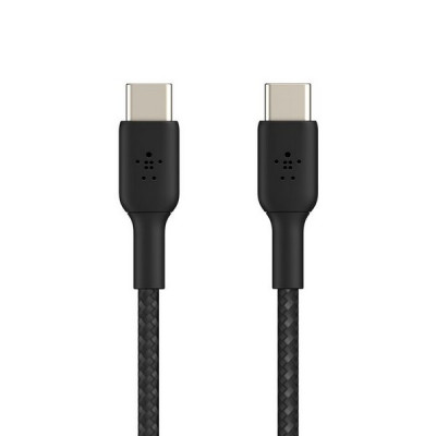 Кабель Belkin BoostCharge Braided USB-C - USB-C 1 м (CAB004BT1MBK) Black