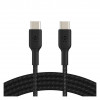Кабель Belkin BoostCharge Braided USB-C - USB-C 1 м (CAB004BT1MBK) Black