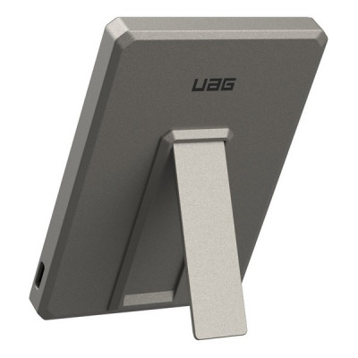 Внешний аккумулятор UAG SRGE Slim Magnetic Power Bank + Stand 5000 мАч (9B4417113636) Titanium