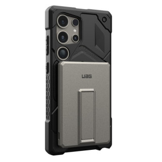 Внешний аккумулятор UAG SRGE Slim Magnetic Power Bank + Stand 5000 мАч (9B4417113636) Titanium