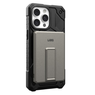 Внешний аккумулятор UAG SRGE Slim Magnetic Power Bank + Stand 5000 мАч (9B4417113636) Titanium