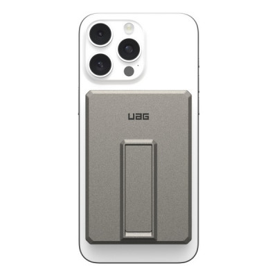 Внешний аккумулятор UAG SRGE Slim Magnetic Power Bank + Stand 5000 мАч (9B4417113636) Titanium