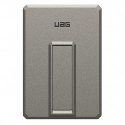 Внешний аккумулятор UAG SRGE Slim Magnetic Power Bank + Stand 5000 мАч (9B4417113636) Titanium