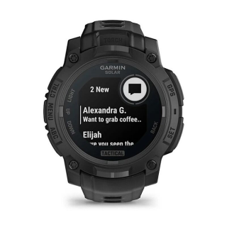 Умные часы Garmin Instinct 3 Solar Tactical 45 мм Black (010-02934-50)