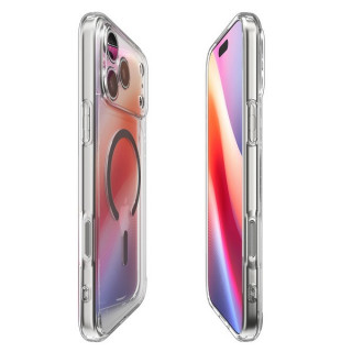 Чехол Spigen Ultra Hybrid MagFit для iPhone 17 Pro (ACS10347) Clear Graphite