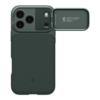 Чехол Spigen Optik Armor MagFit для iPhone 17 Pro Max (ACS09901) Abyss Green