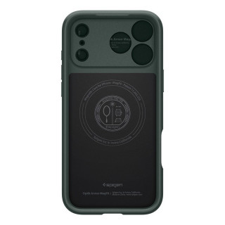 Чехол Spigen Optik Armor MagFit для iPhone 17 Pro Max (ACS09901) Abyss Green