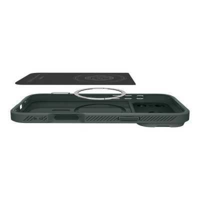 Чехол Spigen Optik Armor MagFit для iPhone 17 Pro Max (ACS09901) Abyss Green