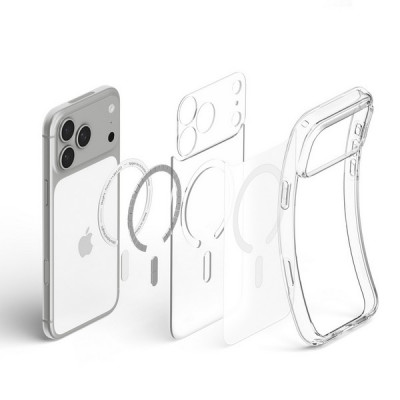 Чехол Spigen Ultra Hybrid Matte MagFit для iPhone 18 Pro Max / 17 Pro Max (ACS12124) Frost White