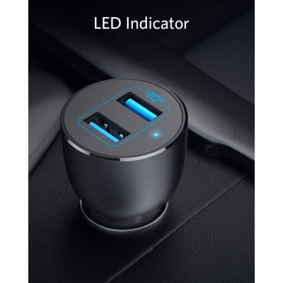 Автомобильное зарядное устройство Anker Power Drive III 36 Вт (A2729H11) черный