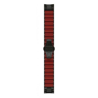 Ремешок Garmin QuickFit 22 Marq Hybrid Titanium-Silicone Carbon Grey (010-12738-00)