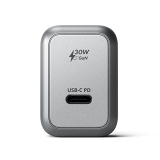 Сетевое зарядное устройство Satechi 30W USB-C GaN Wall Charger серый космос (ST-UC30WCM-EU)
