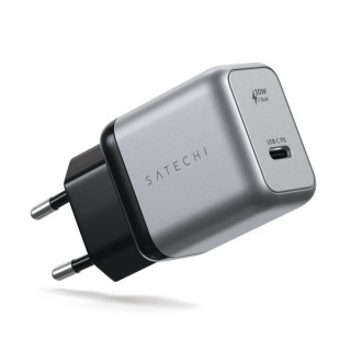 Сетевое зарядное устройство Satechi 30W USB-C GaN Wall Charger серый космос (ST-UC30WCM-EU)