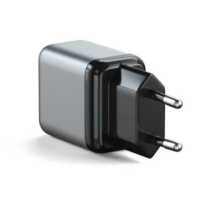 Сетевое зарядное устройство Satechi 30W USB-C GaN Wall Charger серый космос (ST-UC30WCM-EU)