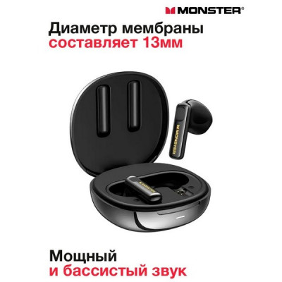 Беспроводные TWS-наушники Monster N-Lite 209 MH22215 (137260-00) черный