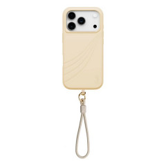 Чехол Uniq Coehl Serina Strap MagSafe для iPhone 17 Pro Milk Sand (IP6.3P(2025)-SERMMSND)