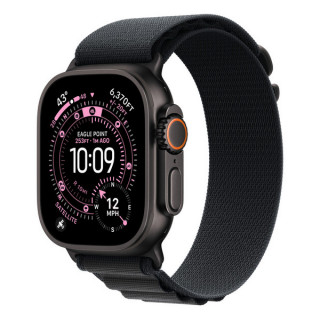 Ремешок Apple Alpine Loop 49 мм Black / Black Titanium Finish