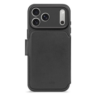 Чехол Decoded Leather Detachable Wallet Case для iPhone 17 Pro Max (D26IPO17PMDW5BK) Black