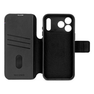 Чехол Decoded Leather Detachable Wallet Case для iPhone 17 Pro Max (D26IPO17PMDW5BK) Black