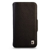 Чехол книжка/бумажник из кожи Vaja Wallet для iPhone 17 Pro 6.3" V-Mag GTX Black and Rosso