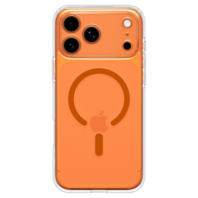 Чехол Spigen Ultra Hybrid MagFit для iPhone 17 Pro (ACS11112) Clear Orange