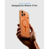 Чехол Spigen Ultra Hybrid MagFit для iPhone 17 Pro (ACS11112) Clear Orange