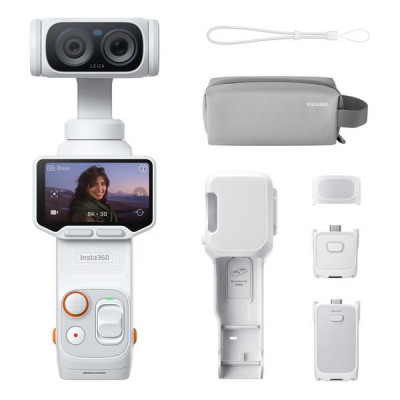 Экшн-камера Insta360 Luna Ultra Endurance Bundle (Stellar White)