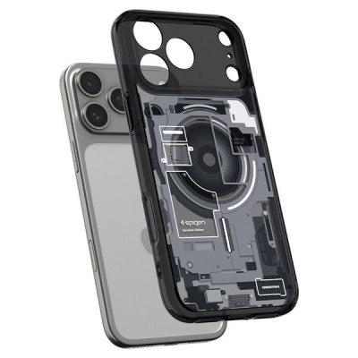 Чехол Spigen Ultra Hybrid Zero One MagFit для iPhone 18 Pro / 17 Pro (ACS12165) Black