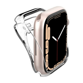 Чехол Spigen Liquid Crystal для Apple Watch Series 7(45mm)/6/SE/5/4(44mm), Crystal Clear (ACS04196)