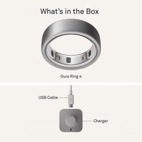 Умное кольцо Oura Ring Gen 4 Silver 11