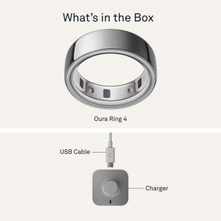 Умное кольцо Oura Ring Gen 4 Silver 11