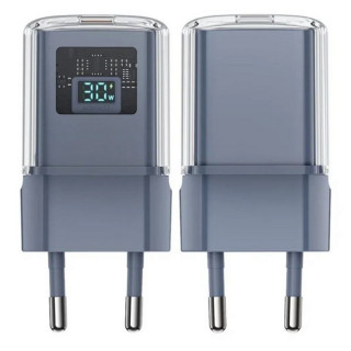 Сетевое зарядное устройство AceFast A53 PD30W GaN USB-C (AF-A53-MG) Metallic Gray