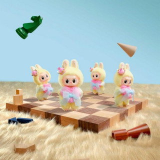 ​Коллекционная фигурка POPMART THE MONSTERS Let's Checkmate Series-Vinyl Plush Hanging Card
