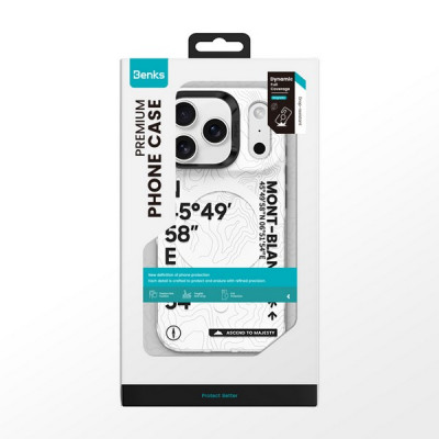 Чехол Benks Mont-Blanc Phone Case для iPhone 17 Pro Max 6.9" (C.K.QS.AP.CB.0070)