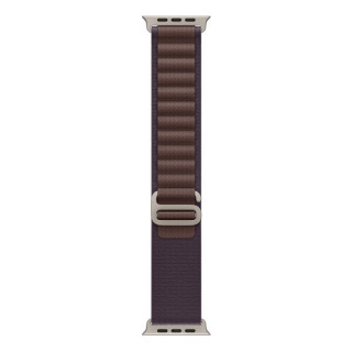 Ремешок Apple Alpine Loop 49 мм Indigo / Natural Titanium Finish