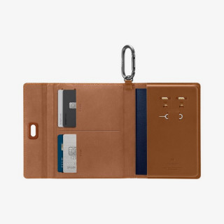 Обложка для паспорта Spigen Passport Holder (AFA08348) Dune Beige