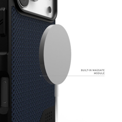 Чехол UAG Metropolis LT Magfit для iPhone 17 Pro Max 6.9" (114518113955) Kevlar Mallard