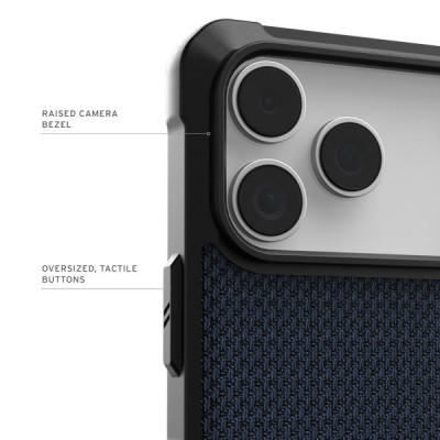Чехол UAG Metropolis LT Magfit для iPhone 17 Pro Max 6.9" (114518113955) Kevlar Mallard