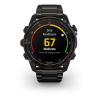 Умные часы Garmin Descent MK3i 51 мм карбоново-серые DLC титановые с DLC титановым ремешком (010-02752-14)