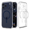 Чехол Spigen Ultra Hybrid MagFit для iPhone 17 Pro (ACS11111) Clear Deep Blue