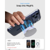 Чехол Spigen Ultra Hybrid MagFit для iPhone 17 Pro (ACS11111) Clear Deep Blue