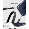 Чехол Spigen Ultra Hybrid MagFit для iPhone 17 Pro (ACS11111) Clear Deep Blue