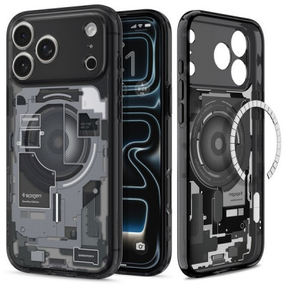 Чехол Spigen Ultra Hybrid Zero One MagFit для iPhone 18 Pro Max / 17 Pro Max (ACS12128) Black