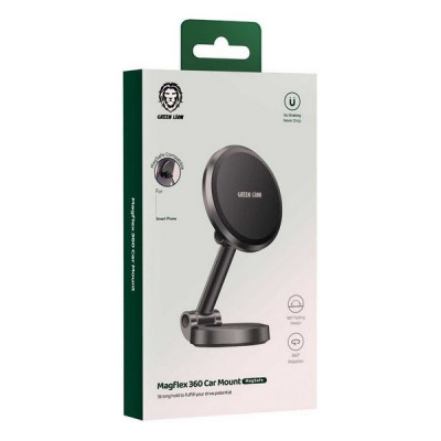 Автомобильный держатель Green Lion Magflex 360 Car Mount (GNMAGF360CMBK) Black