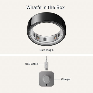 Умное кольцо Oura Ring Gen 4 Black 13