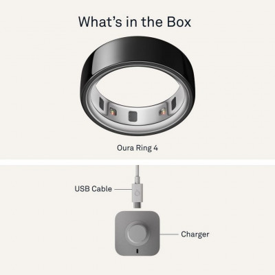 Умное кольцо Oura Ring Gen 4 Black 13
