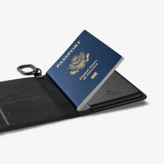 Обложка для паспорта Spigen Passport Holder (AFA05538) Black